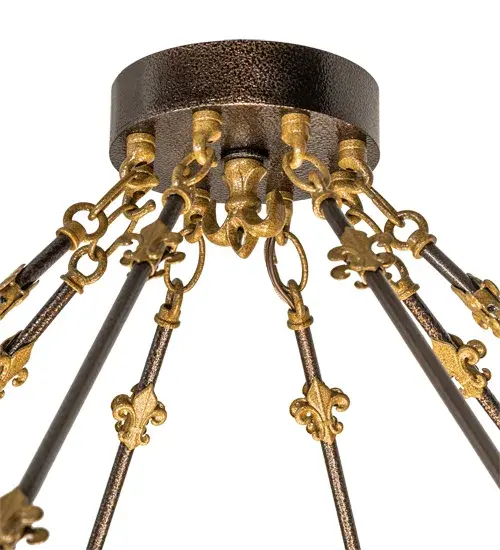 The Meyda Tiffany - Fleur-De-Lis by Meyda Lighting - Image 9
