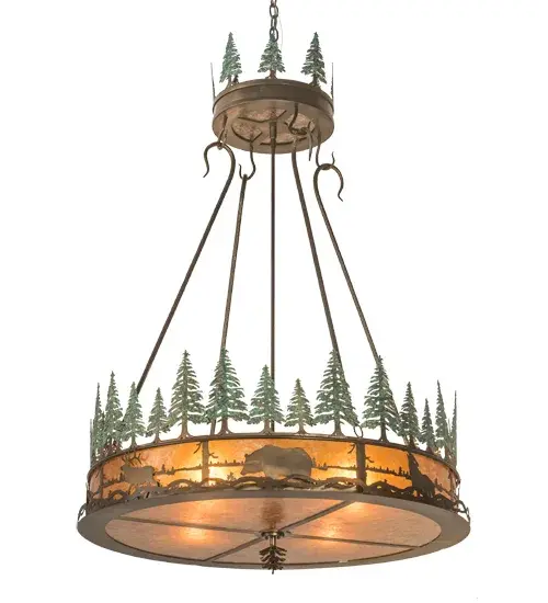 The Meyda Tiffany - Wildlife At Pine Lake by Meyda Lighting - Image 2