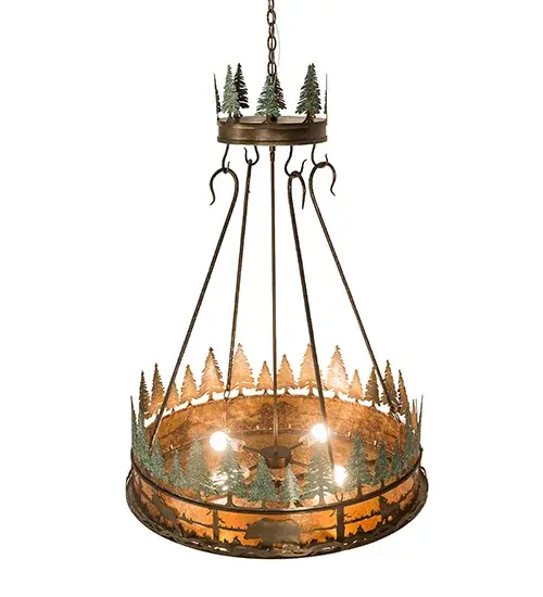 The Meyda Tiffany - Wildlife At Pine Lake by Meyda Lighting - Image 4