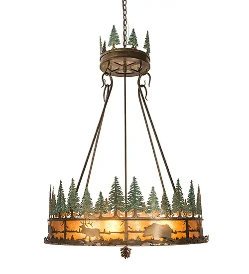 The Meyda Tiffany - Wildlife At Pine Lake by Meyda Lighting - Image 5