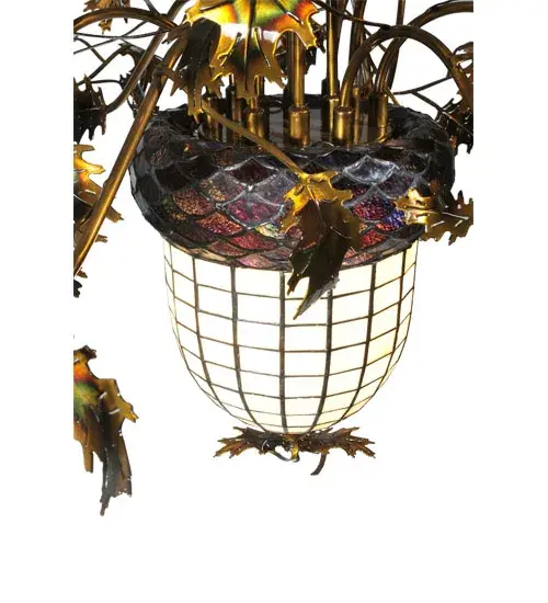 The Meyda Tiffany - Greenbriar Oak by Meyda Lighting - Image 5