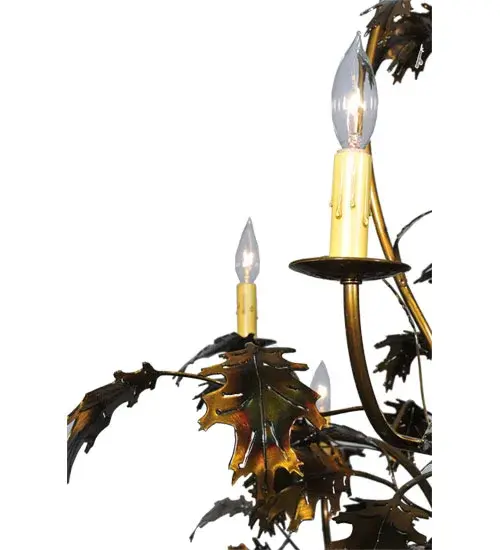 The Meyda Tiffany - Greenbriar Oak by Meyda Lighting - Image 6