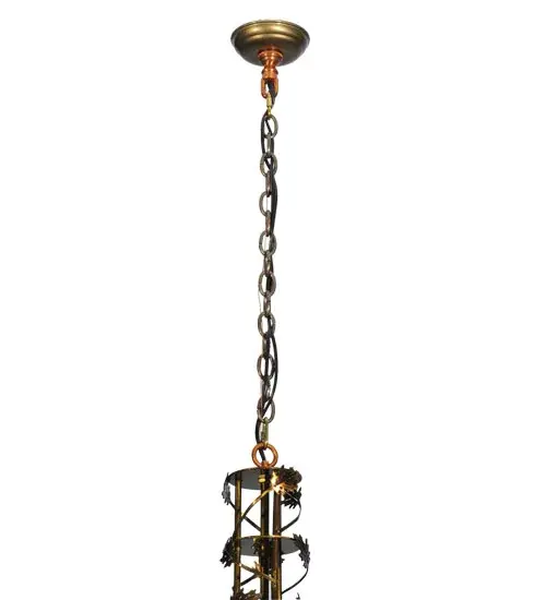 The Meyda Tiffany - Greenbriar Oak by Meyda Lighting - Image 8