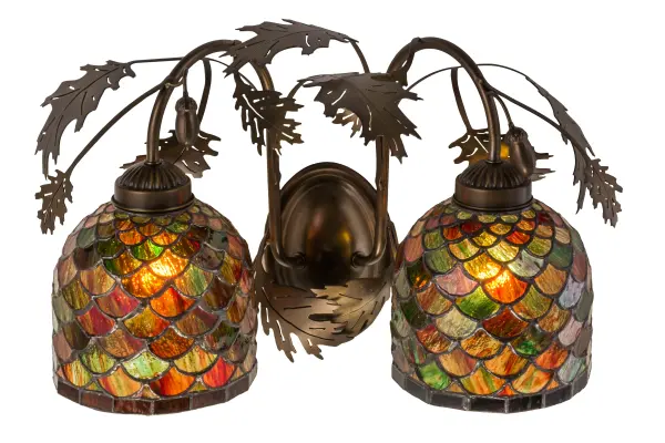 The Meyda Tiffany - Oak Leaf & Acorn by Meyda Lighting - Image 1