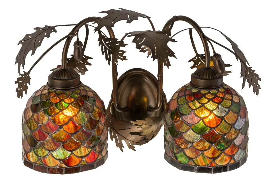 The Meyda Tiffany - Oak Leaf & Acorn by Meyda Lighting - Image 1