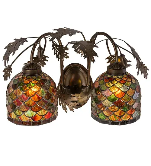 The Meyda Tiffany - Oak Leaf & Acorn by Meyda Lighting - Image 2