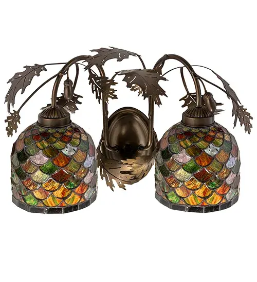 The Meyda Tiffany - Oak Leaf & Acorn by Meyda Lighting - Image 3