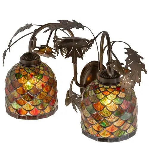 The Meyda Tiffany - Oak Leaf & Acorn by Meyda Lighting - Image 4