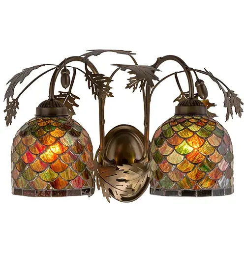 The Meyda Tiffany - Oak Leaf & Acorn by Meyda Lighting - Image 5