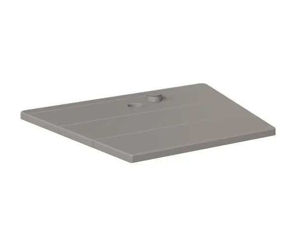 Dimensions: 23½"W x 18"D
