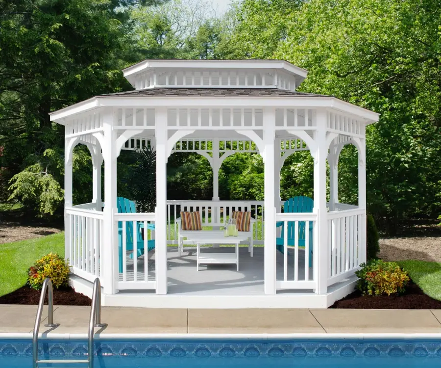 Vinyl Oblong Gazebo - Image 2