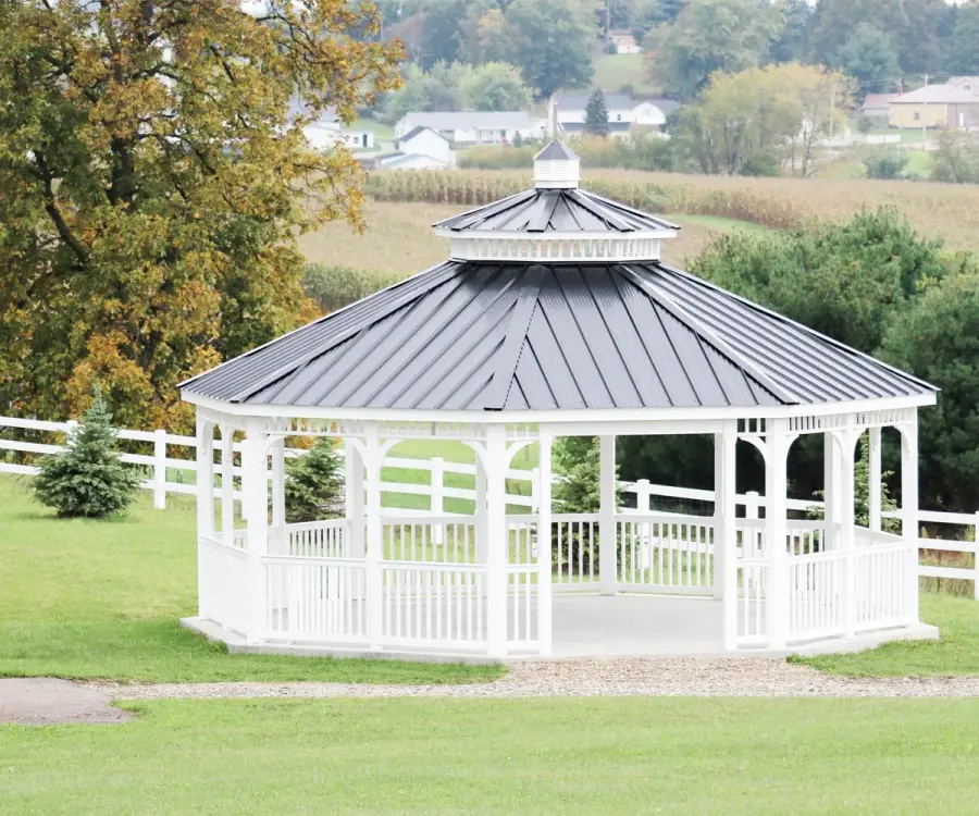 Vinyl Octagon Gazebo - Image 2