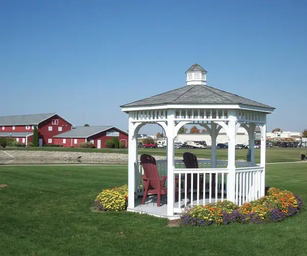 Vinyl Octagon Gazebo - Image 3