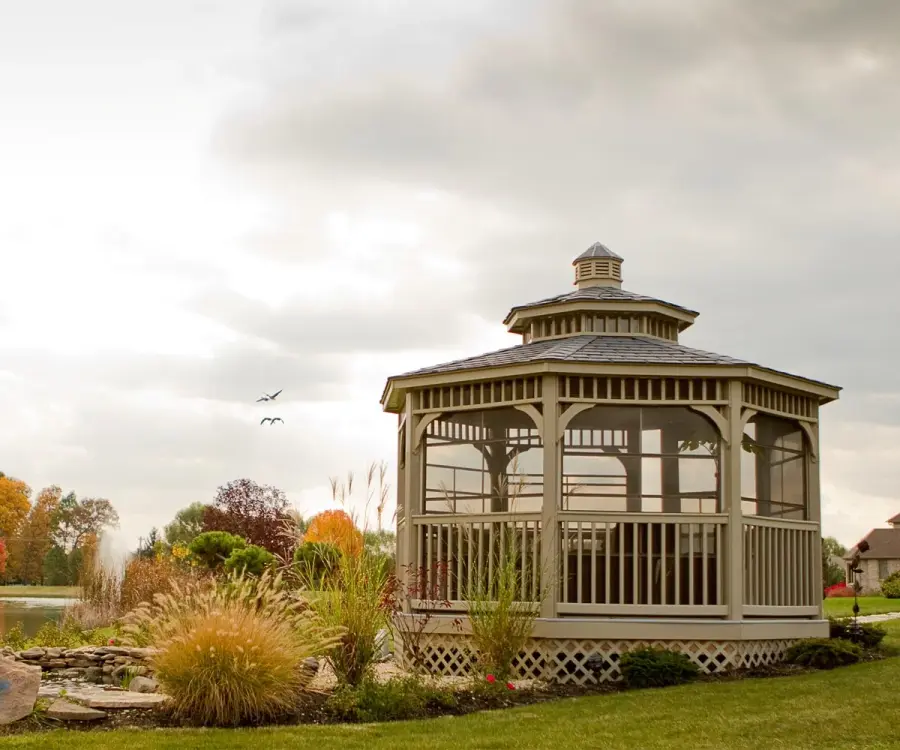 Vinyl Octagon Gazebo - Image 4