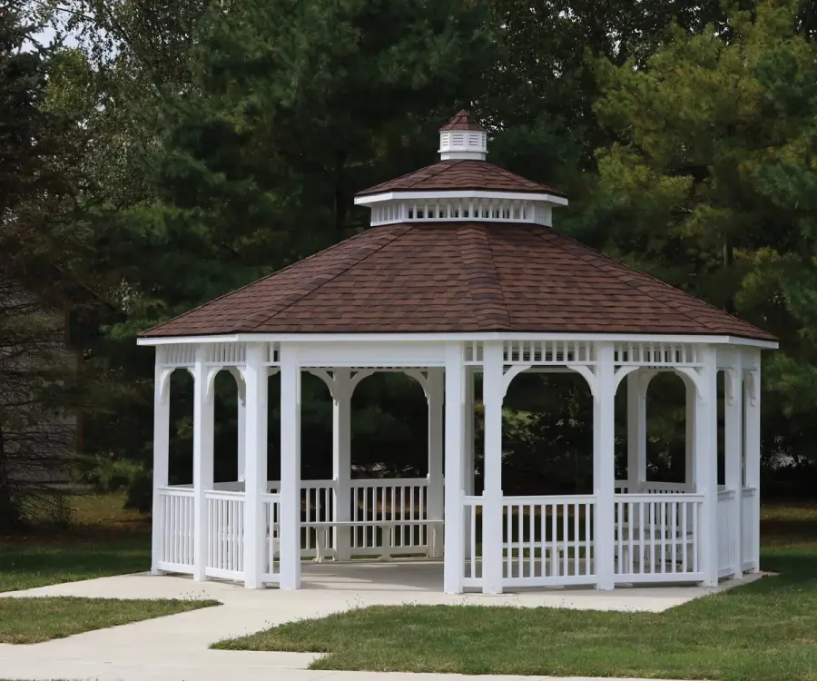 Vinyl Octagon Gazebo - Image 5