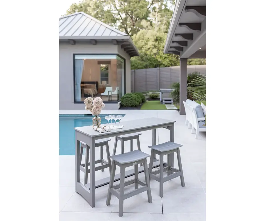HDPE Balcony Table - Counter Height - Image 2