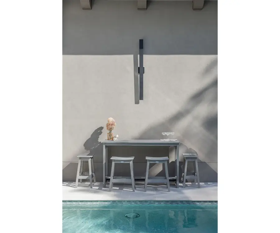 HDPE Balcony Table - Counter Height - Image 3