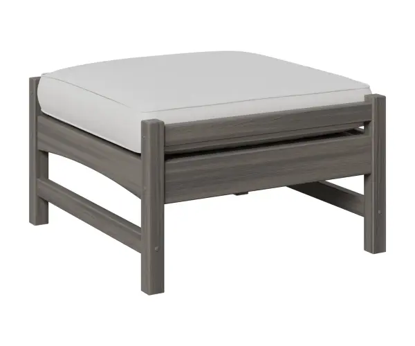 Dimensions: 25½"W x 24½"D x 13½"H Features: • Poly furniture is made of high-density polyethylene (HDPE) that will never need to be painted or stained • It will not rot or splinter • Poly furniture also contains added UV protection to resist fading • Fade resistant colors on the cushion Item Code: CO2513