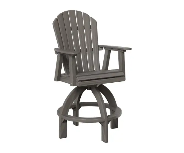 That classic Adirondack look with comfort you don't expect. Dimensions: 27½"W x 27"D x 50"H