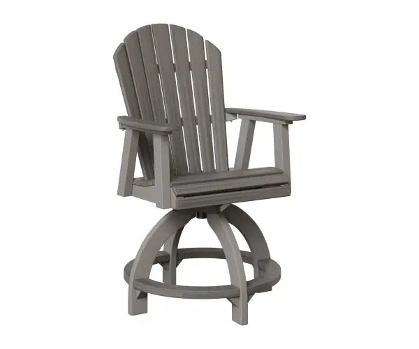 That classic Adirondack look with comfort you don't expect. Dimensions: 27½"W x 27"D x 45"H