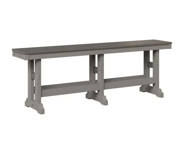 Outdoor dining at its best. Available in Dining, and Counter height Dimensions: Dining - 12½"W x 66"L x 18"H Counter - 12½"W x 66"L x 23"H