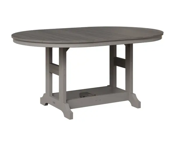 Outdoor dining at its best. Available in Dining, Counter, and Bar Height Dimensions: Dining - 44"W x 64"L x 30⅜"H Counter - 44"W x 64"L x 35⅝" H Bar - 44"W x 64"L x 38⅞"H