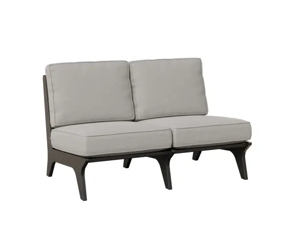 Dimensions: 49"W x 33¼"D x 28¾"H Features: • Marine Grade Poly (MGP) furniture is crafted from molded polyethylene, making it resistant to the elements, including UV rays, moisture, and extreme temperatures • It is designed to withstand elements such as sun, rain, and snow • It doesn’t splinter, crack, or fade over time. • MGP furniture requires minimal maintenance. It is easy to clean and doesn’t require staining, sealing, or painting • MGP’s allows for a thinner profile which allows for sleeker furniture designs • Fade resistant colors on the cushions Item Code: HALS4929