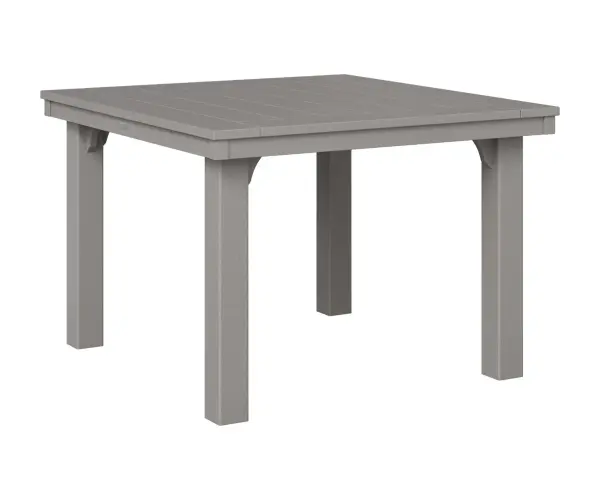 Farmhouse charm meets all weather durability Dimensions: 45"W x 46"L x 31"H