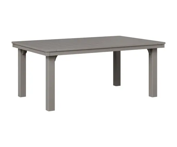 Farmhouse charm meets all weather durability Dimensions: 46½"W x 73"L x 31"H