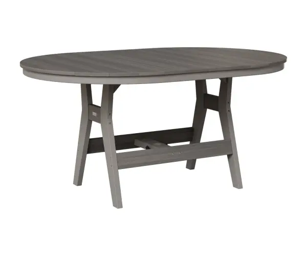 Gather around a Harbor table and experience outdoor dining at its finest. Dimensions: 44"W x 64"L x 30⅜"H Available in dining, counter, and bar height (shown in dining height) Counter: 44"W x 64"L x 35⅝"H Bar: 44"W x 64"L x 38⅞"H