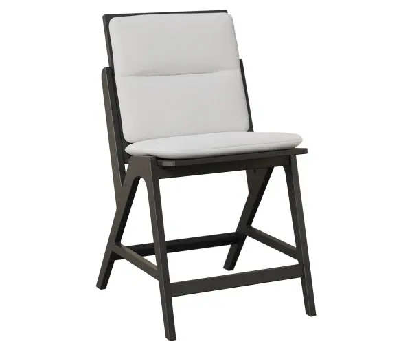 Dimensions: 22¼"W x 26⅛"D x 40½"H Features: • Marine Grade Poly (MGP) furniture is crafted from molded polyethylene, making it resistant to the elements, including UV rays, moisture, and extreme temperatures • It is designed to withstand elements such as sun, rain, and snow • It doesn’t splinter, crack, or fade over time. • MGP furniture requires minimal maintenance. It is easy to clean and doesn’t require staining, sealing, or painting • MGP’s allows for a thinner profile which allows for sleeker furniture designs • Designed for a standard counter height Options: • Also available in dining and bar height • Cushions with fade resistant colors are available Item Code: KCSC2241 - alternate view