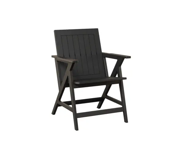 Dimensions: 24¾"W x 25"D x 35¼"H Features: • Marine Grade Poly (MGP) furniture is crafted from molded polyethylene, making it resistant to the elements, including UV rays, moisture, and extreme temperatures • It is designed to withstand elements such as sun, rain, and snow • It doesn’t splinter, crack, or fade over time. • MGP furniture requires minimal maintenance. It is easy to clean and doesn’t require staining, sealing, or painting • MGP’s allows for a thinner profile which allows for sleeker furniture designs Options: • Also available in counter and bar height • Cushions with fade resistant colors are available Item Code: KDAC2535