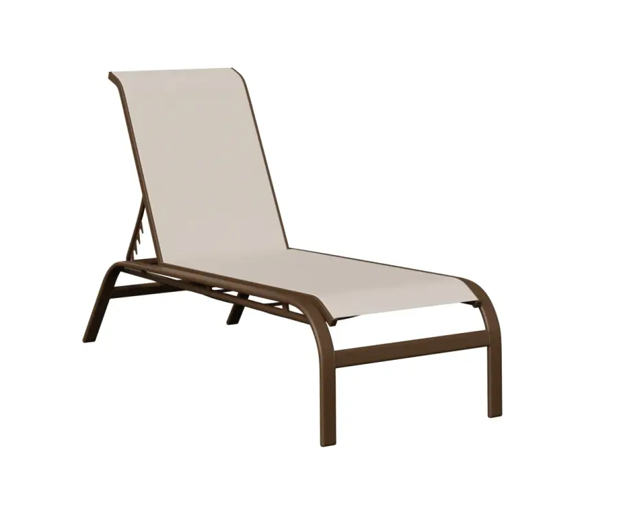 Murphy Sling Chaise Lounge Without Arms - Image 1