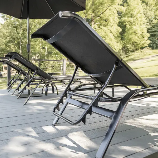 Murphy Sling Chaise Lounge Without Arms - Image 3