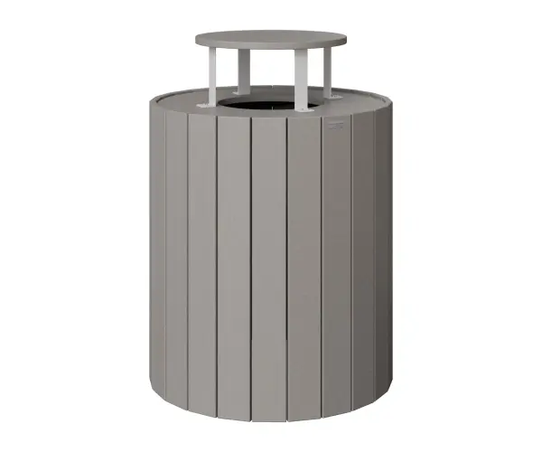Dimensions: 17"Round x 7½"H Features: • Attaches to the round trash can