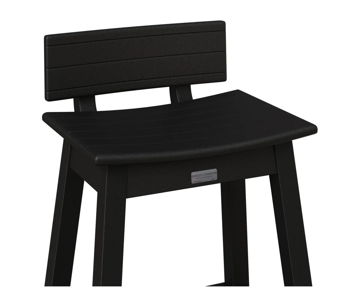 Saddle Stool Back Kit