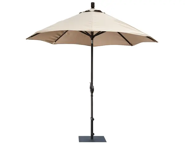 Dimensions: Umbrella - 108"W x 108"L x 102.5"H *Umbrella extension poles fit all Berlin Gardens counter or bar height items* 40" Extension Pole 1.5"D x 40"L 44" Extension Pole 1.5"D x 44"L Extension Poles available in White or Bronze