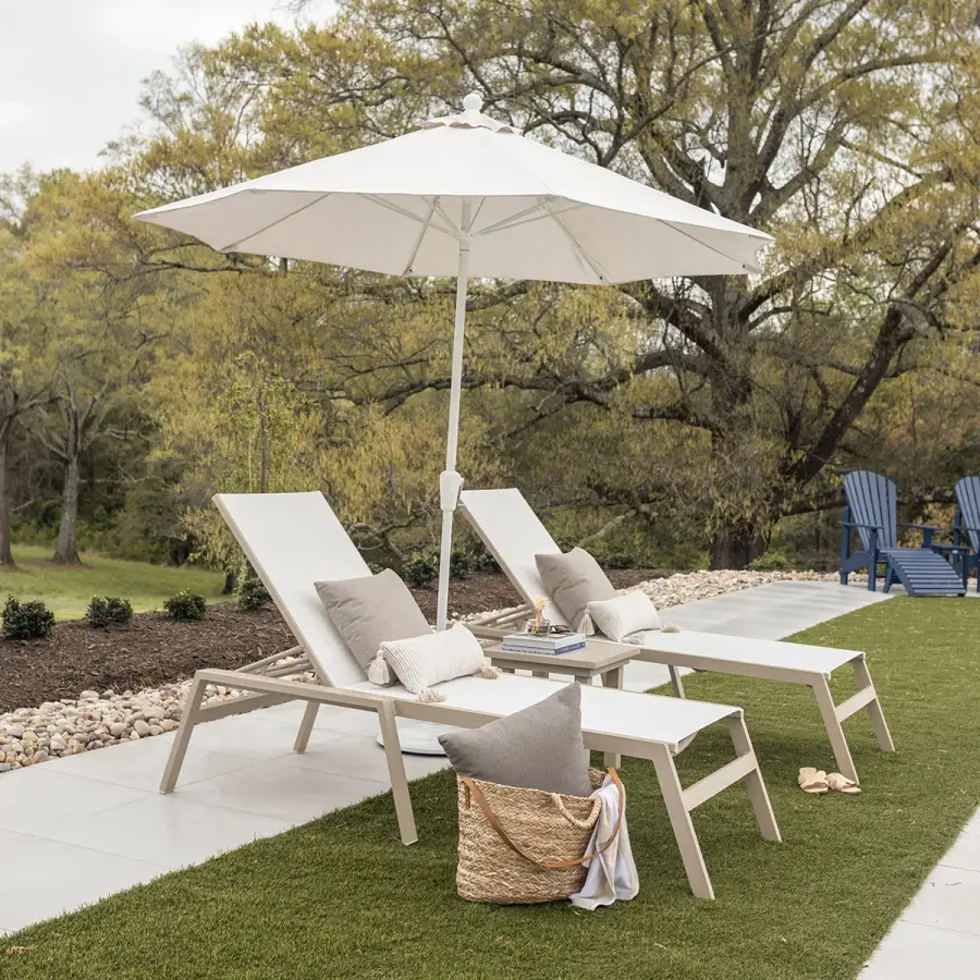 Vida Sling Chaise Lounge - Image 2