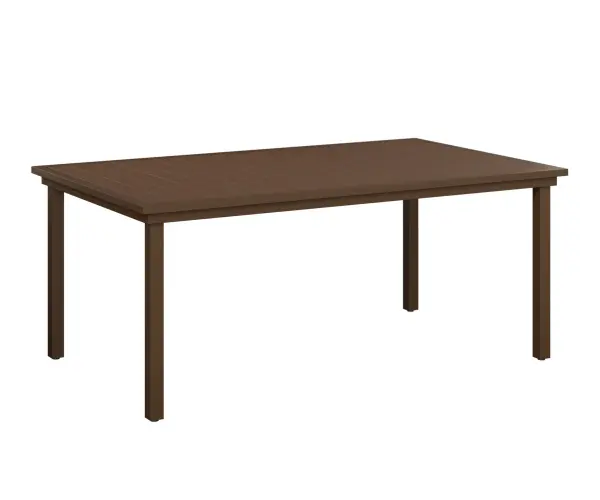 Dimensions: 44"W x 73"L x 30⅜"H Features: • Aluminum base for lightweight, easy to move furniture • Aluminum is low maintenance and can easily be cleaned with soapy water Item Code: VPRT4473D