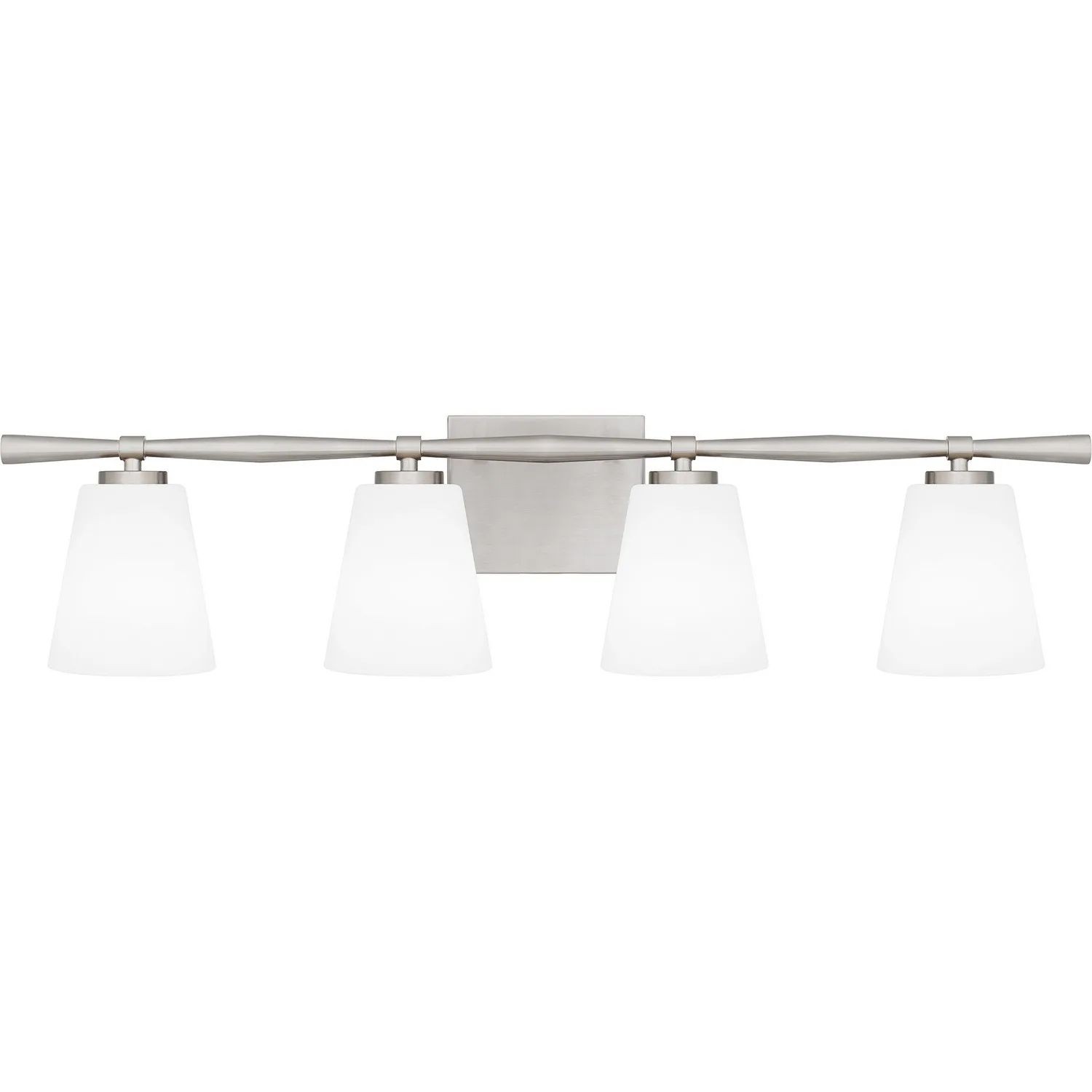 Brindley Four Light Bath in Brushed Nickel