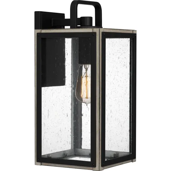 With a chain suspension and glass panels, Bramshaw catches the eye while illuminating both indoor and outdoor spaces. This dazzling piece casts fascinating shadows thanks to seeded glass. Hang it in a portico for maximum intrigue.