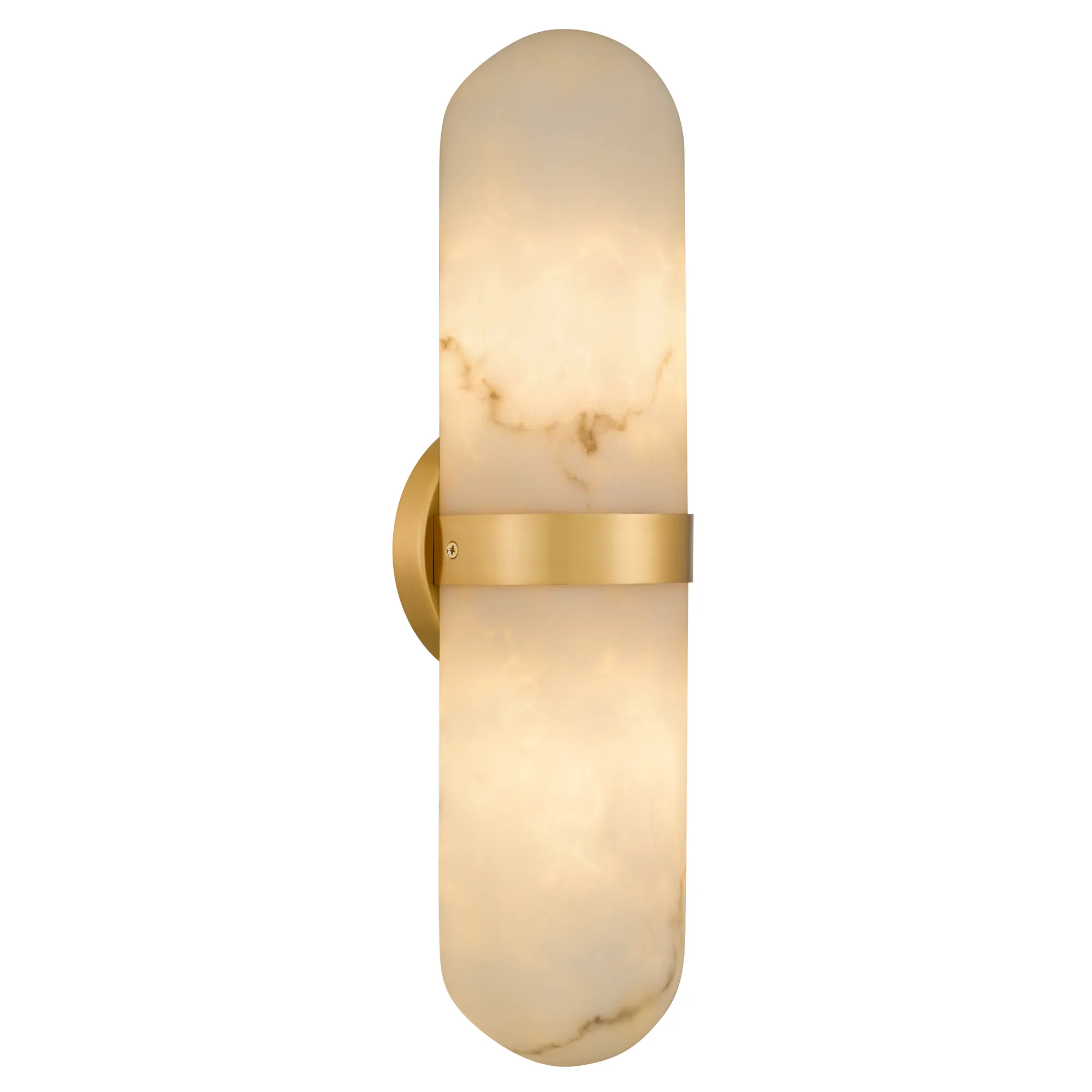 Bree 2-Light Brushed Gold Wall Sconce