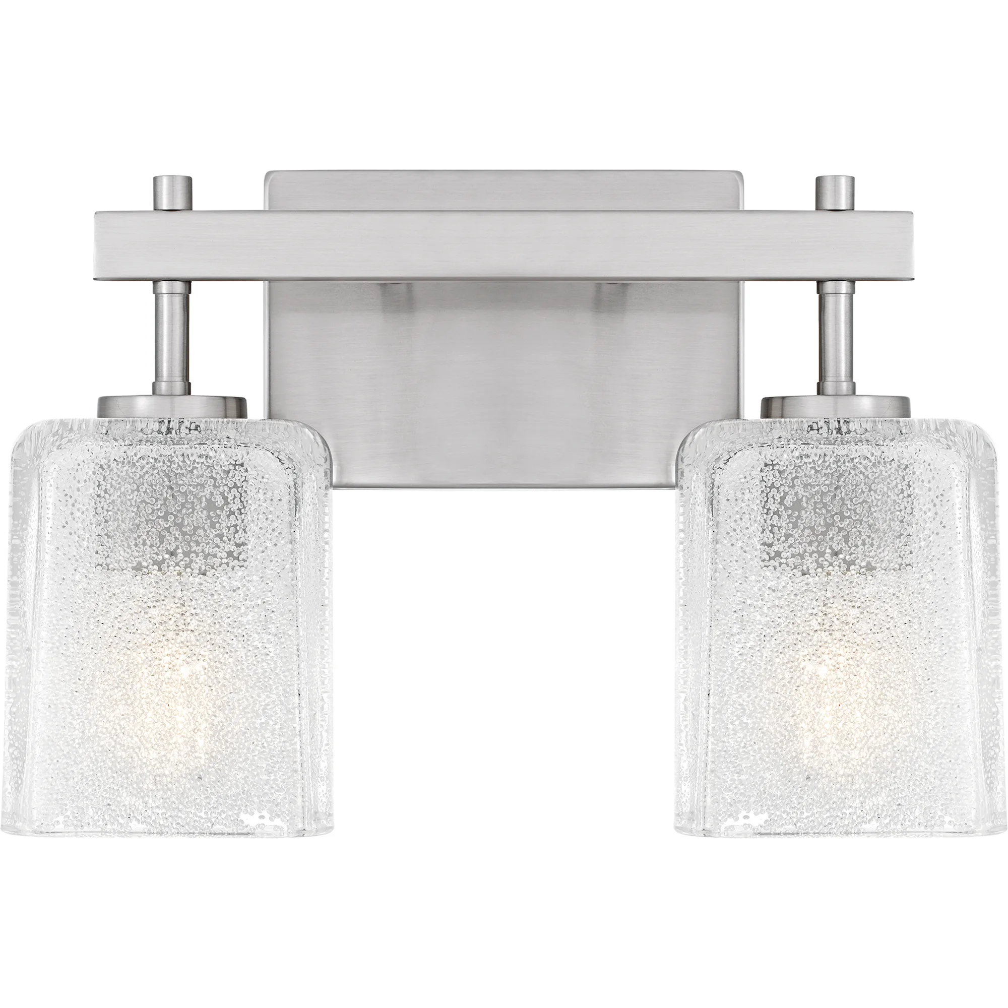 Brenthouse 2-Light Brushed Nickel Bath Light