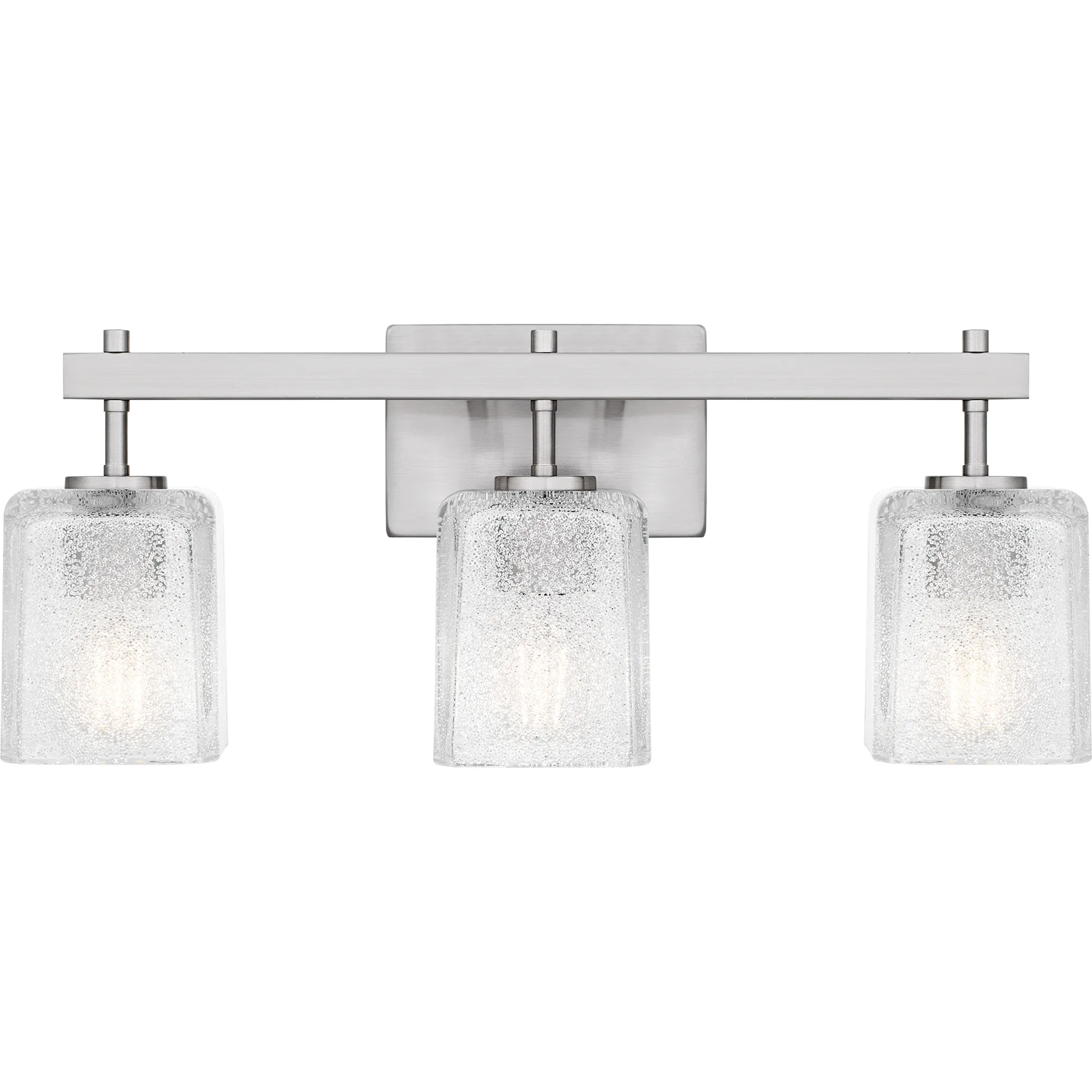 Brenthouse 3-Light Brushed Nickel Bath Light