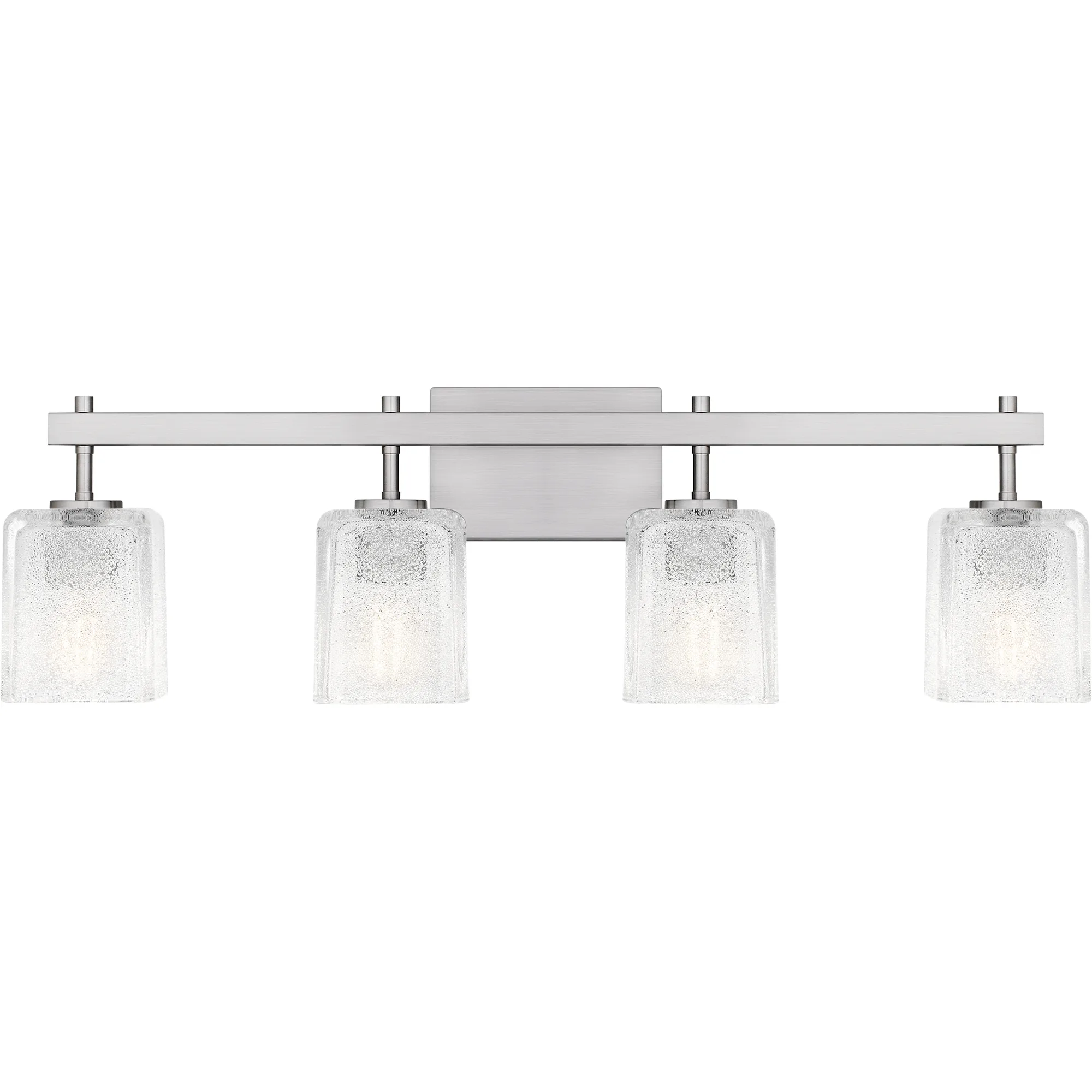 Brenthouse 4-Light Brushed Nickel Bath Light