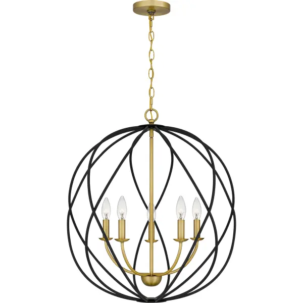 The Bryn pendant features alluring open framework that casts enchanting shadows. Use it alone in an entryway or as a trio (or more) to illuminate a kitchen island. Whether in aged brass or antique nickel, Bryn spotlights unapologetically pretty design.