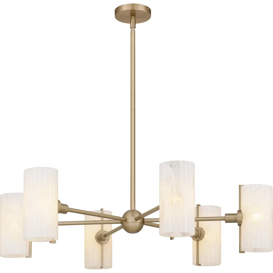 Curran 6-Light Bronze Gold Chandelier
