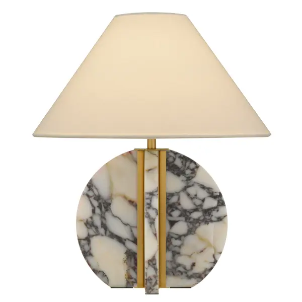 Eliana 1-Light Brushed Gold Table Lamp