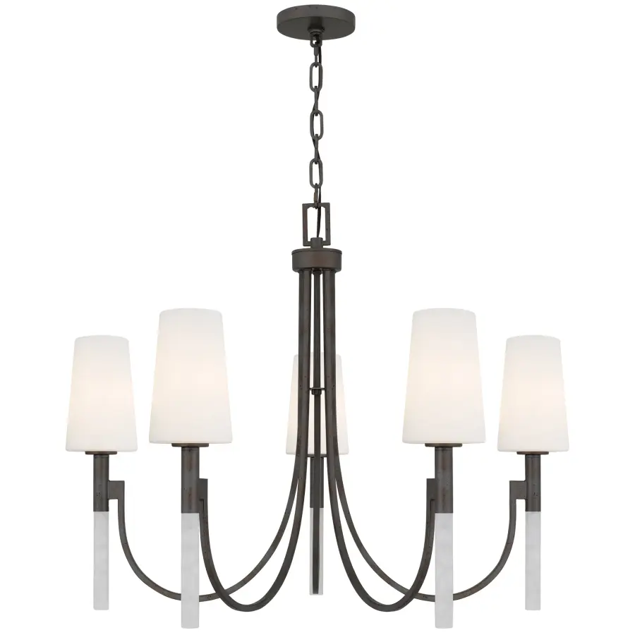 Eloura 5-Light Iron Gate Chandelier