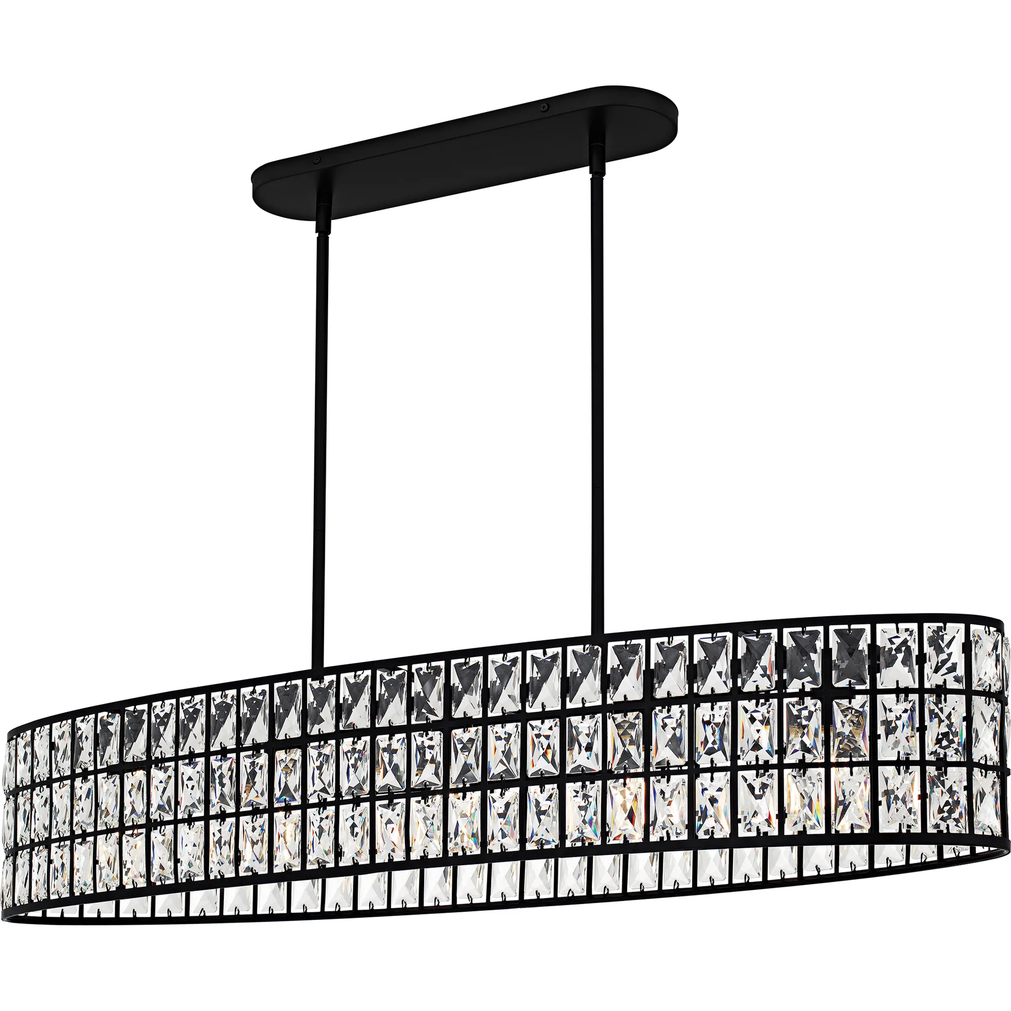 Gibson 5-Light Polished Chrome Linear Chandelier